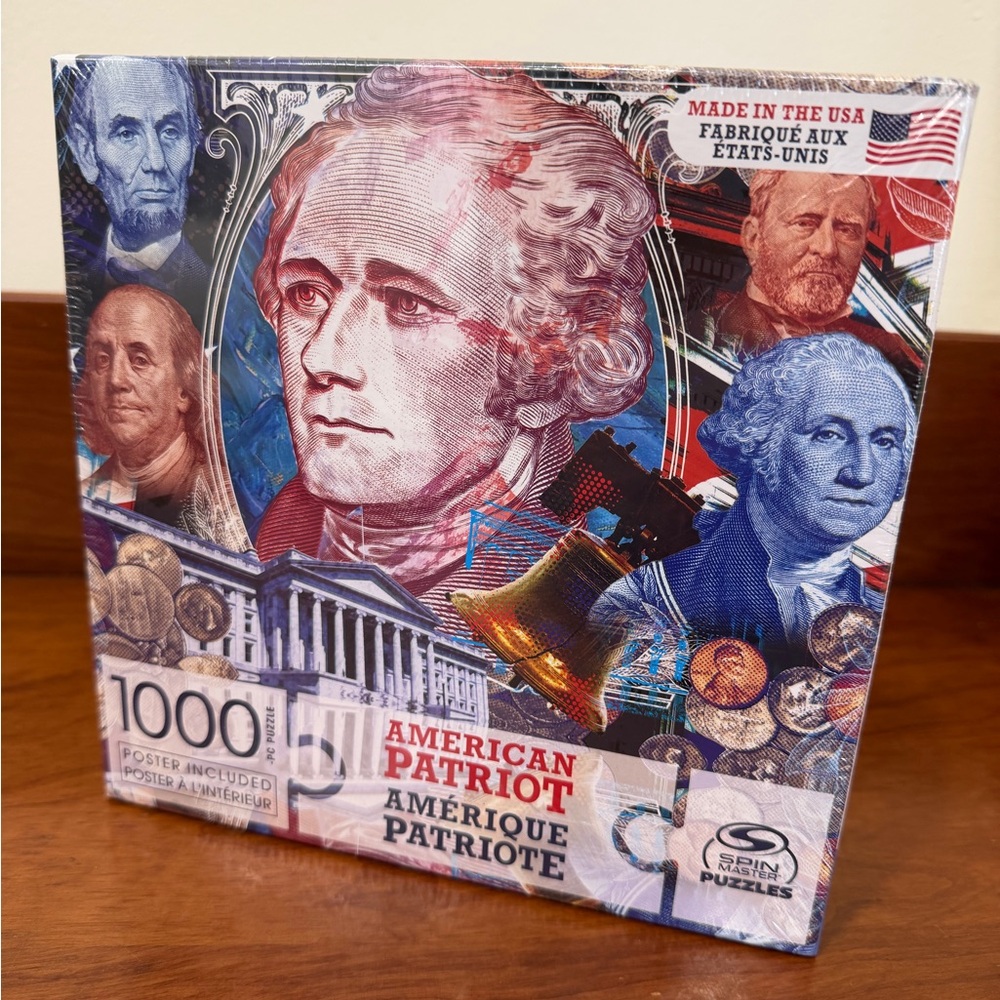 NEW Serious Puzzles American Patriot Jigsaw - 1000 Pieces